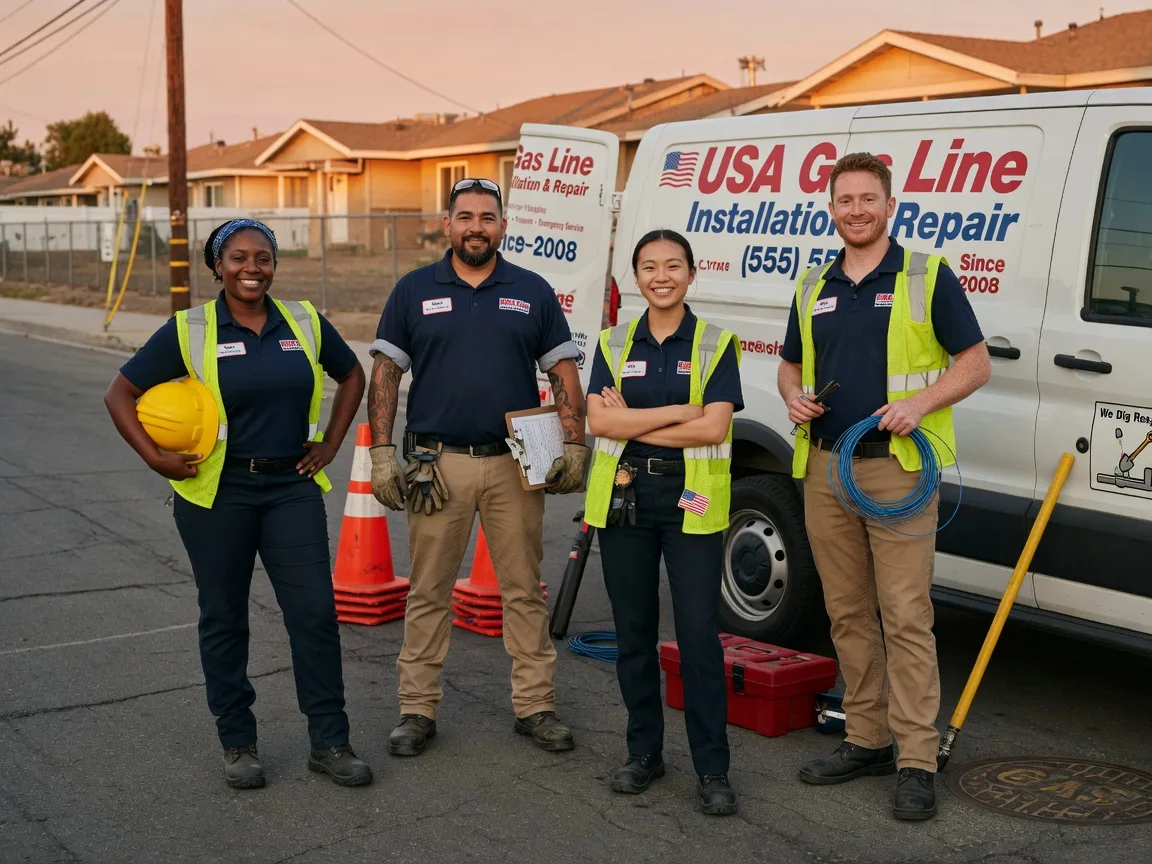 Gas Line Installation company in Castleberry, AL